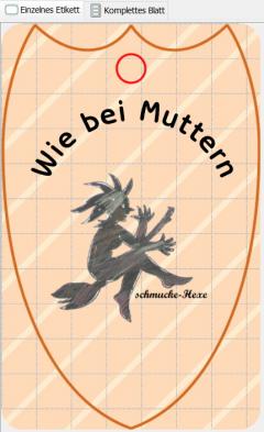 Selbstgemachtes wird mit Anhängeetiketten veredelt