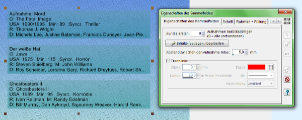 Heyer's Video-Cover - Sammelfeld