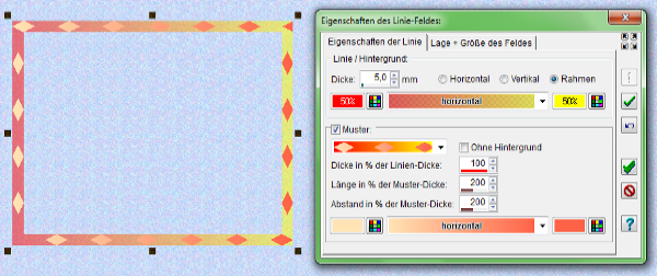 Heyer's Adventskalender - Linienfeld